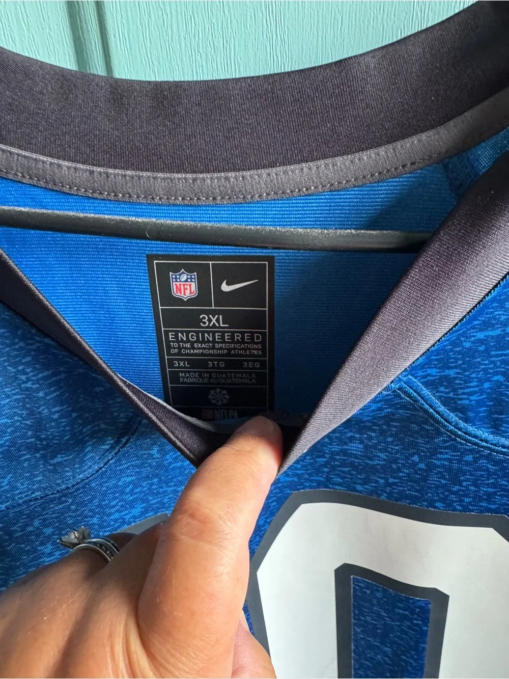NFL Colts #10 Football Jersey with White Accents